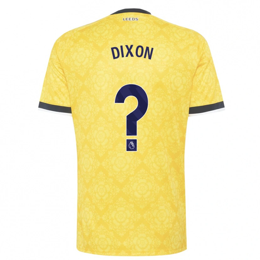 Danxen Donna Maglia Chloe Dixon #0 Giallo Bianco Nero Kit Gara Away 2026/27 Maglietta