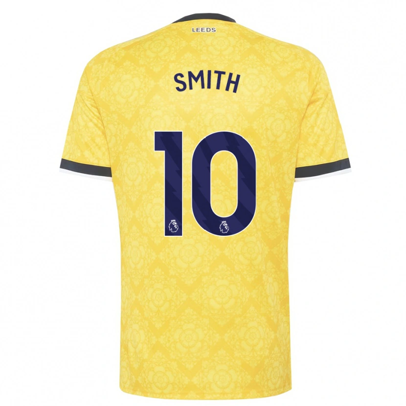 Danxen Donna Maglia Kathryn Smith #10 Giallo Bianco Nero Kit Gara Away 2026/27 Maglietta