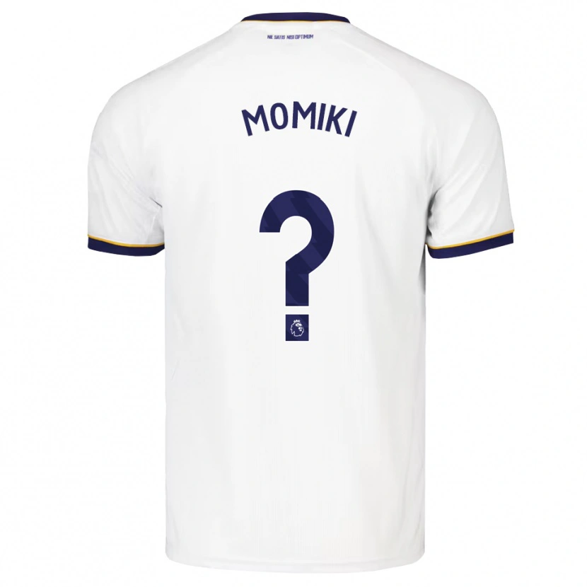 Danxen Donna Maglia Nicole Momiki #0 Blu Notte Bianco Giallo Kit Gara Away 2026/27 Maglietta
