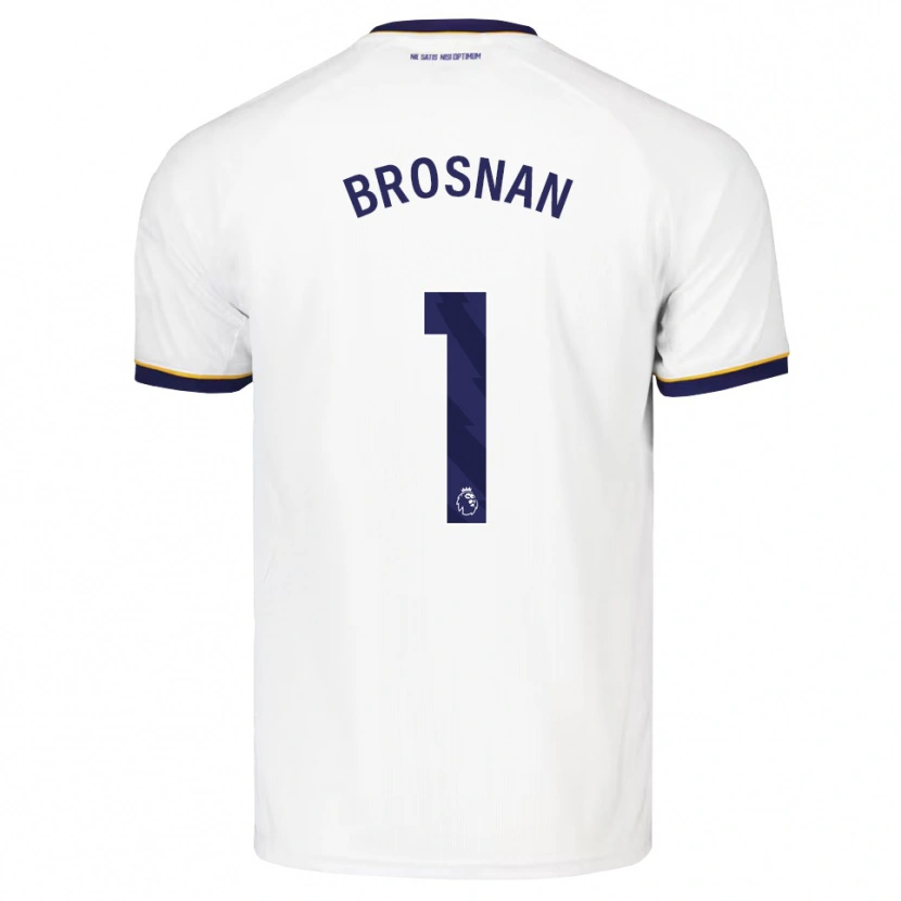 Danxen Donna Maglia Courtney Brosnan #1 Blu Notte Bianco Giallo Kit Gara Away 2026/27 Maglietta