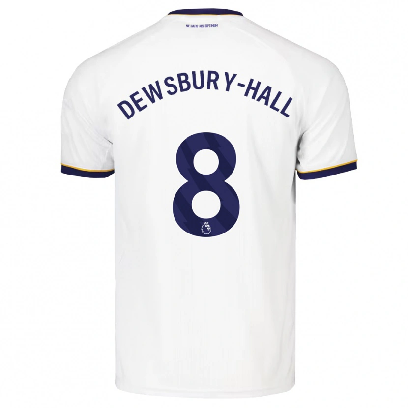 Danxen Donna Maglia Kiernan Dewsbury-Hall #8 Blu Notte Bianco Giallo Kit Gara Away 2026/27 Maglietta