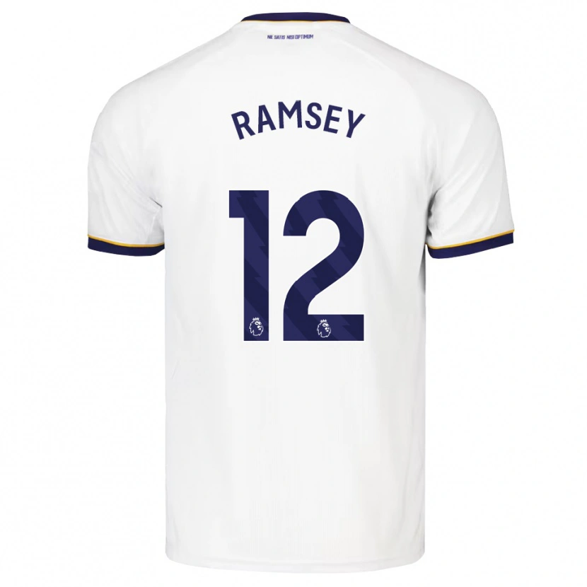 Danxen Donna Maglia Emily Ramsey #12 Blu Notte Bianco Giallo Kit Gara Away 2026/27 Maglietta
