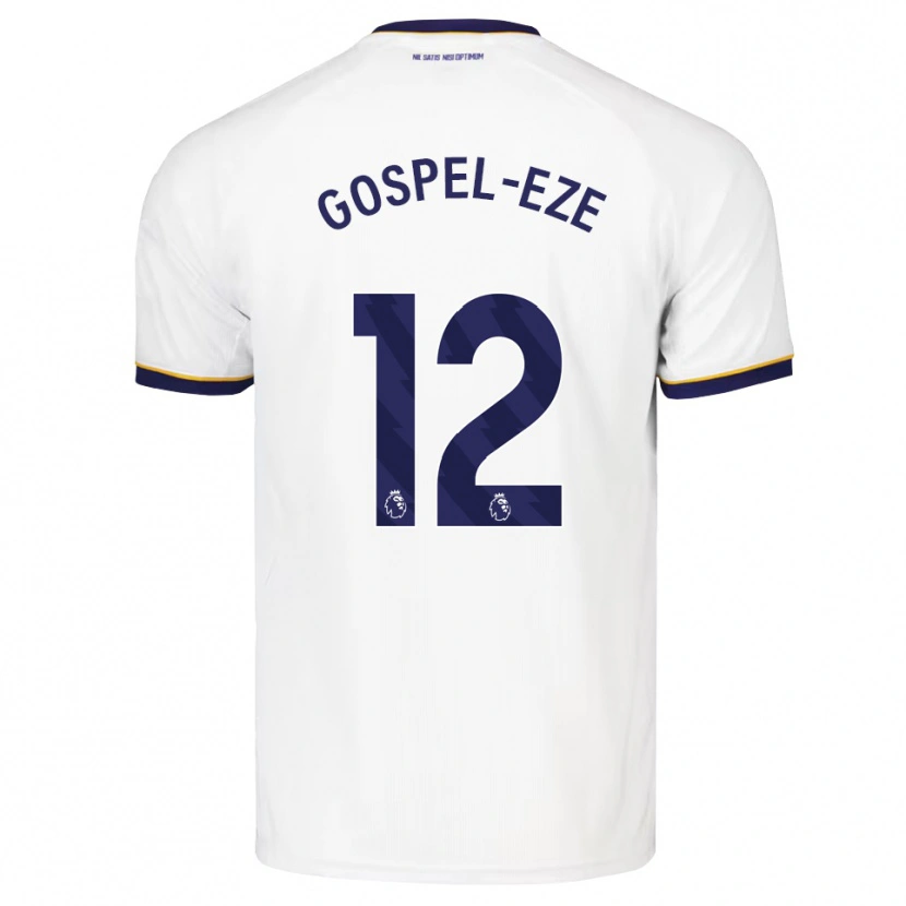 Danxen Donna Maglia Goodness Gospel-Eze #12 Blu Notte Bianco Giallo Kit Gara Away 2026/27 Maglietta