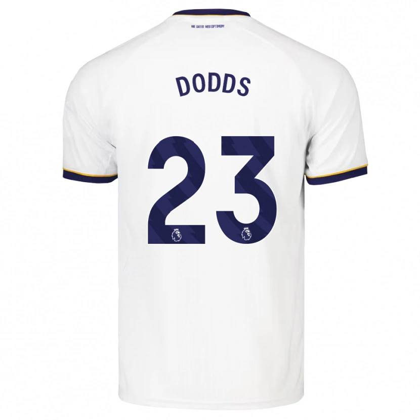 Danxen Donna Maglia John Dodds #23 Blu Notte Bianco Giallo Kit Gara Away 2026/27 Maglietta