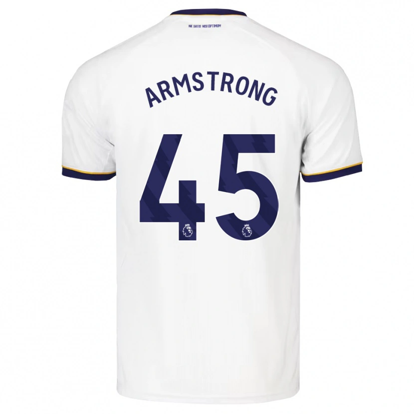 Danxen Donna Maglia Harrison Armstrong #45 Blu Notte Bianco Giallo Kit Gara Away 2026/27 Maglietta