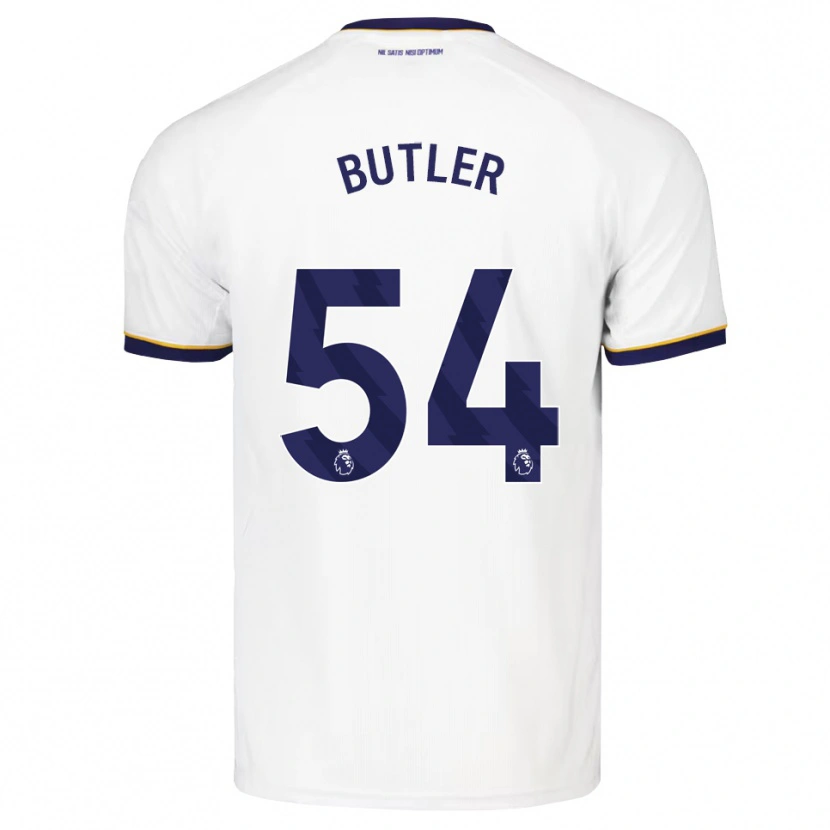Danxen Donna Maglia Jack Butler #54 Blu Notte Bianco Giallo Kit Gara Away 2026/27 Maglietta