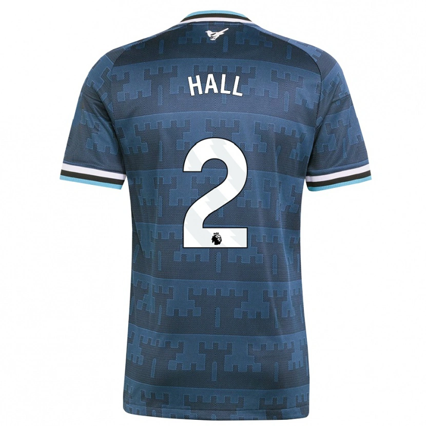 Danxen Donna Maglia Eli Hall #2 Giallo Nero Blu Kit Gara Away 2026/27 Maglietta