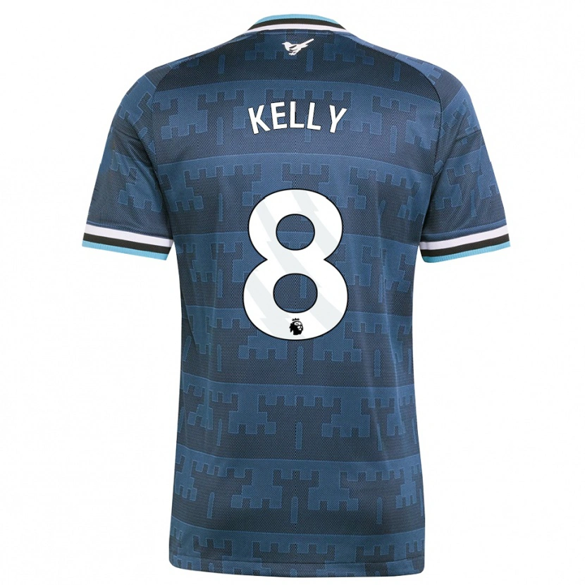 Danxen Donna Maglia Emma Kelly #8 Giallo Nero Blu Kit Gara Away 2026/27 Maglietta