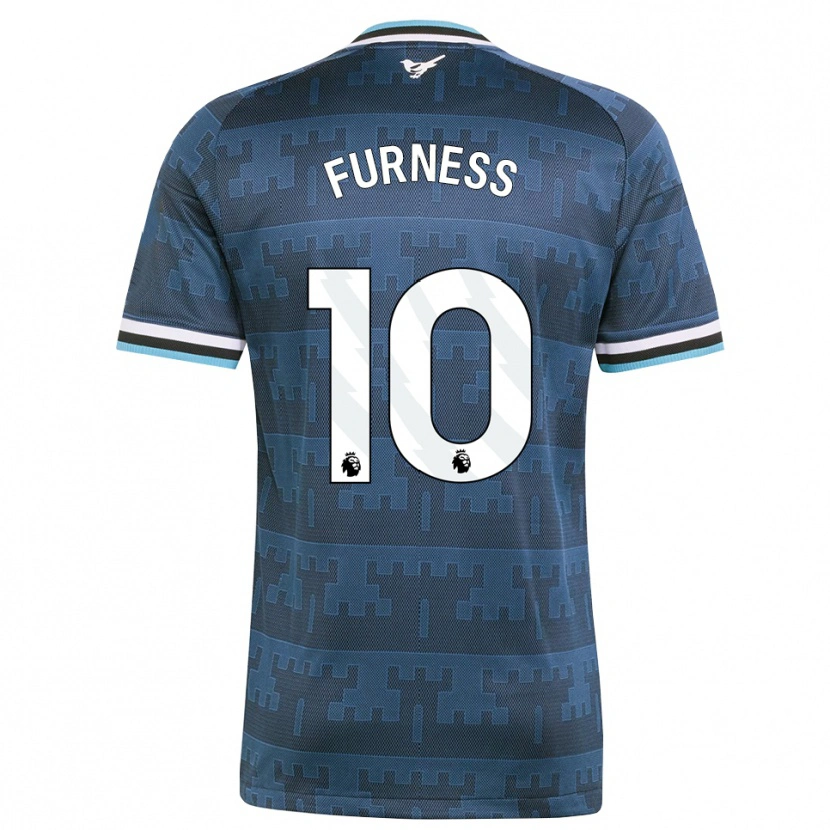 Danxen Donna Maglia Rachel Furness #10 Giallo Nero Blu Kit Gara Away 2026/27 Maglietta