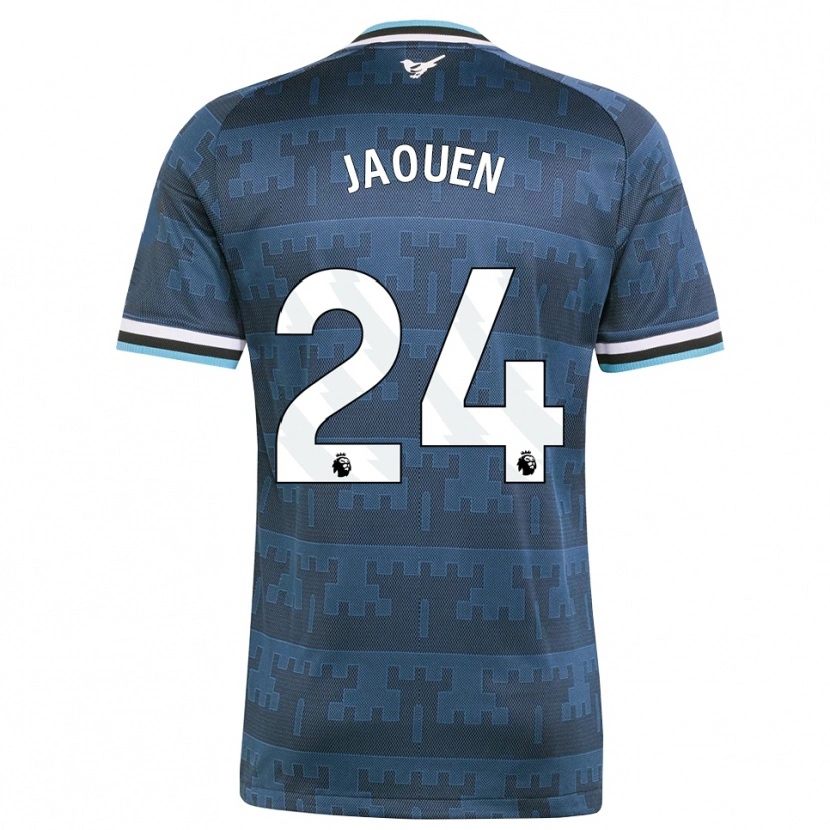 Danxen Donna Maglia Ewen Jaouen #24 Giallo Nero Blu Kit Gara Away 2026/27 Maglietta