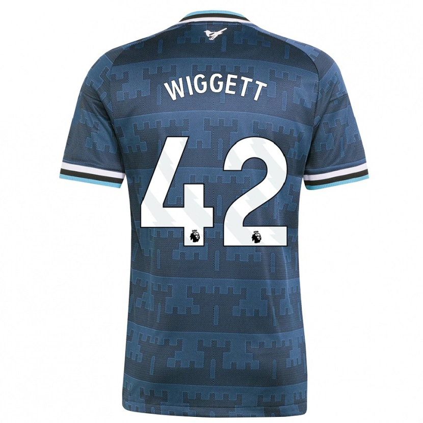 Danxen Donna Maglia Charlie Wiggett #42 Giallo Nero Blu Kit Gara Away 2026/27 Maglietta