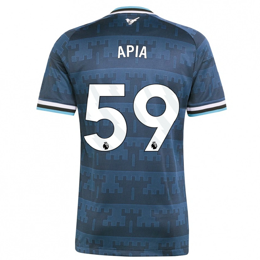 Danxen Donna Maglia Aaron Epia #59 Giallo Nero Blu Kit Gara Away 2026/27 Maglietta