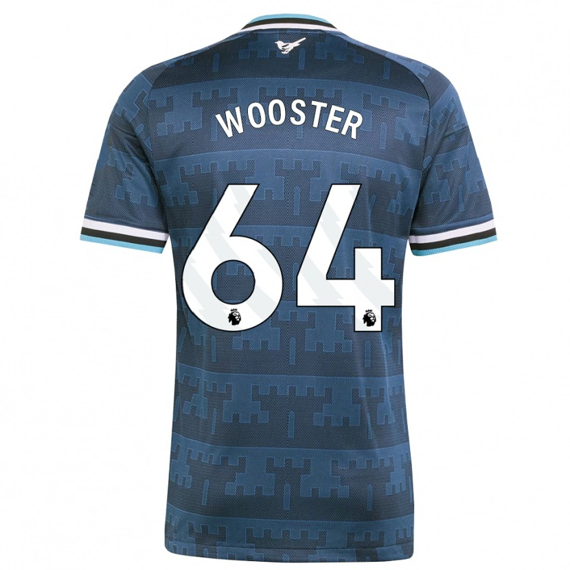 Danxen Donna Maglia Kacey Wooster #64 Giallo Nero Blu Kit Gara Away 2026/27 Maglietta