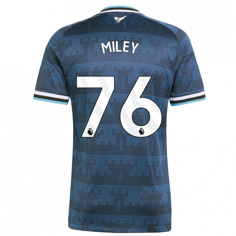 Danxen Donna Maglia Mason Miley #76 Giallo Nero Blu Kit Gara Away 2026/27 Maglietta
