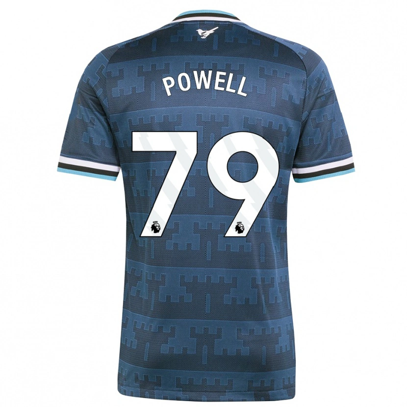Danxen Donna Maglia Rory Powell #79 Giallo Nero Blu Kit Gara Away 2026/27 Maglietta