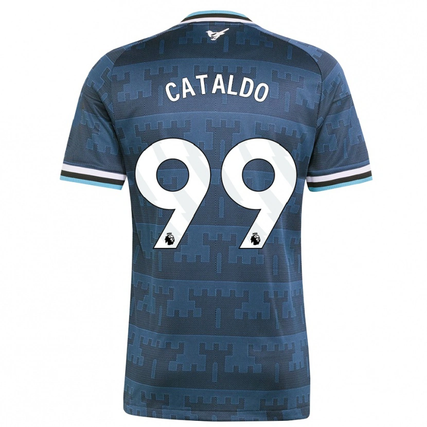 Danxen Donna Maglia Lia Cataldo #99 Giallo Nero Blu Kit Gara Away 2026/27 Maglietta