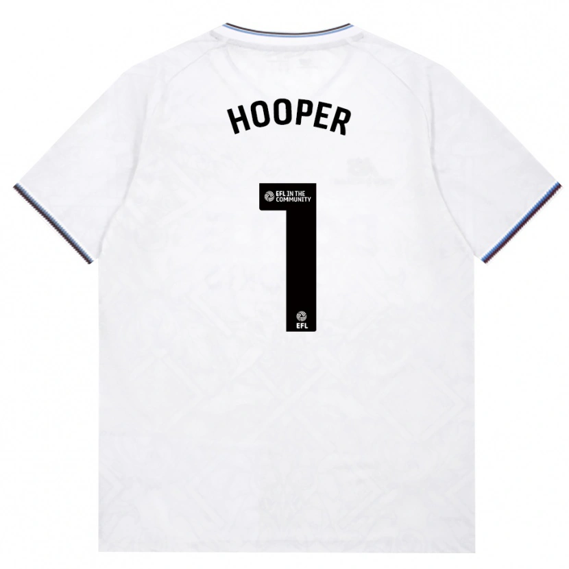 Danxen Donna Maglia Finley Hooper #1 Borgogna Bianco Kit Gara Away 2026/27 Maglietta
