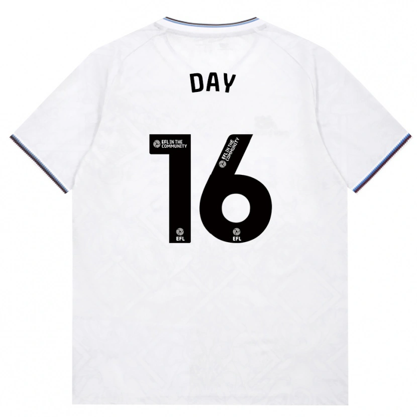 Danxen Donna Maglia Frankie Day #16 Borgogna Bianco Kit Gara Away 2026/27 Maglietta