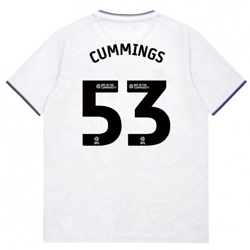 Danxen Donna Maglia Daniel Cummings #53 Borgogna Bianco Kit Gara Away 2026/27 Maglietta