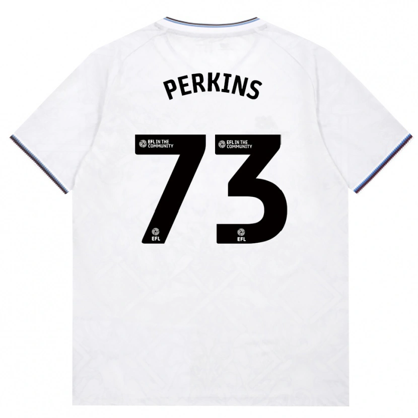 Danxen Donna Maglia Vinnie Perkins #73 Borgogna Bianco Kit Gara Away 2026/27 Maglietta