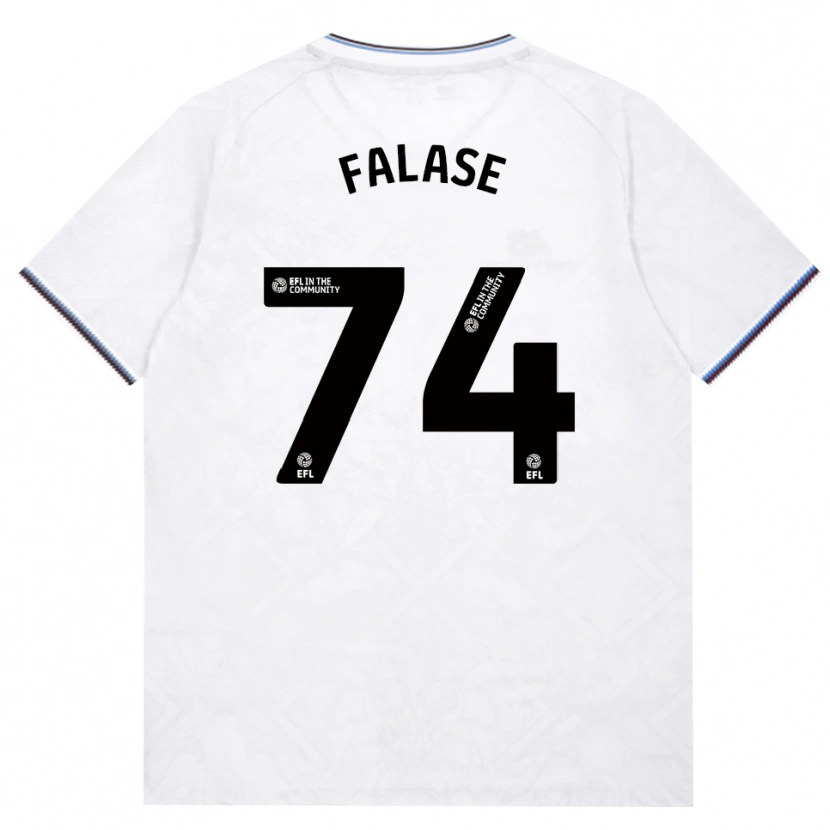 Danxen Donna Maglia Asher Falase #74 Borgogna Bianco Kit Gara Away 2026/27 Maglietta