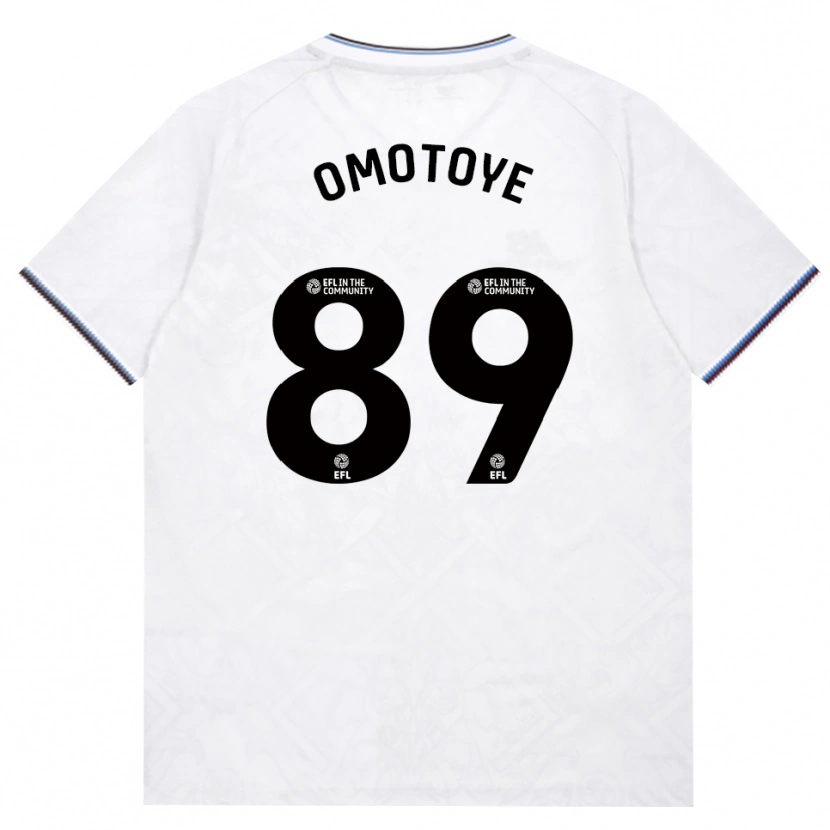 Danxen Donna Maglia Tyrone Omotoye #89 Borgogna Bianco Kit Gara Away 2026/27 Maglietta
