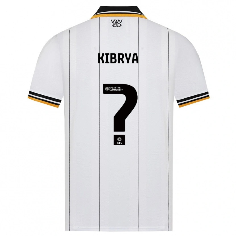 Danxen Donna Maglia Lucas Kibrya #0 Arancione Bianco Nero Kit Gara Away 2026/27 Maglietta