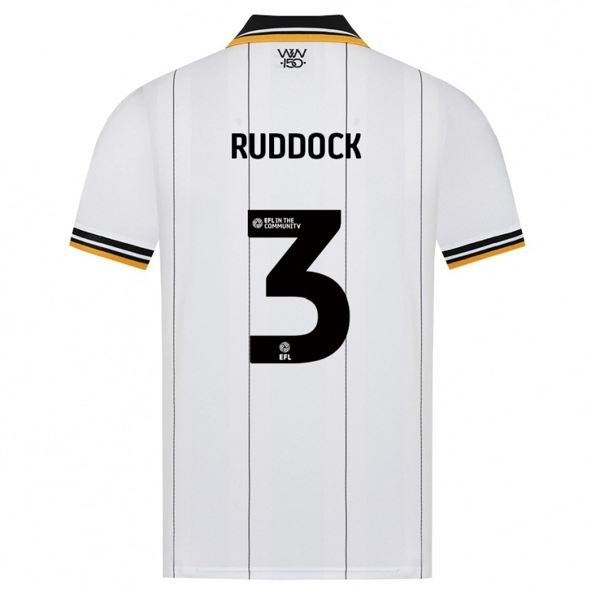 Danxen Donna Maglia Max Nolan-Ruddock #3 Arancione Bianco Nero Kit Gara Away 2026/27 Maglietta