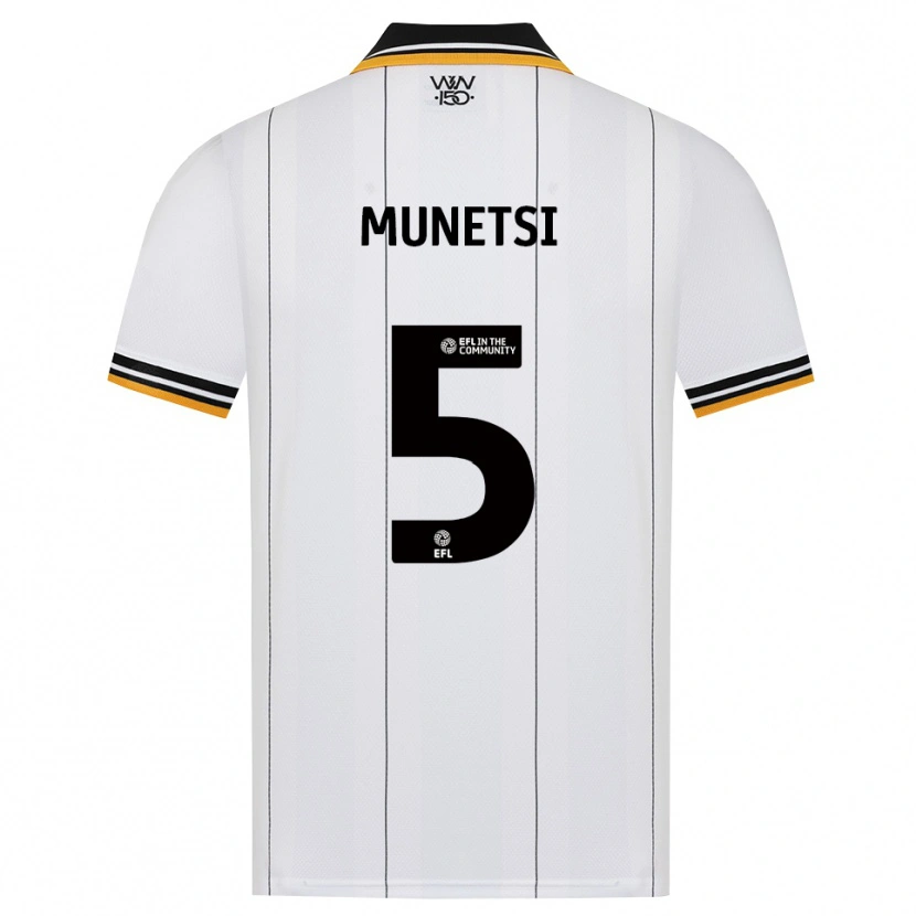 Danxen Donna Maglia Marshall Munetsi #5 Arancione Bianco Nero Kit Gara Away 2026/27 Maglietta