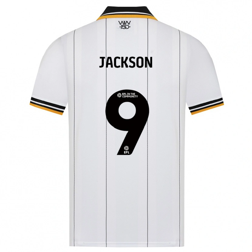 Danxen Donna Maglia Ricky Jackson #9 Arancione Bianco Nero Kit Gara Away 2026/27 Maglietta