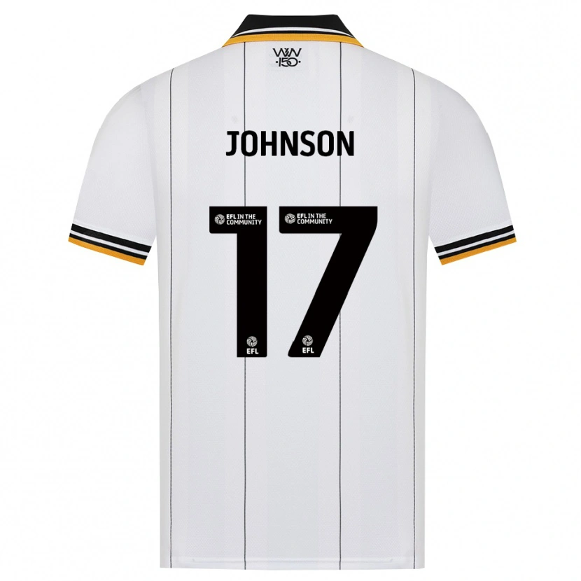 Danxen Donna Maglia Katie Johnson #17 Arancione Bianco Nero Kit Gara Away 2026/27 Maglietta