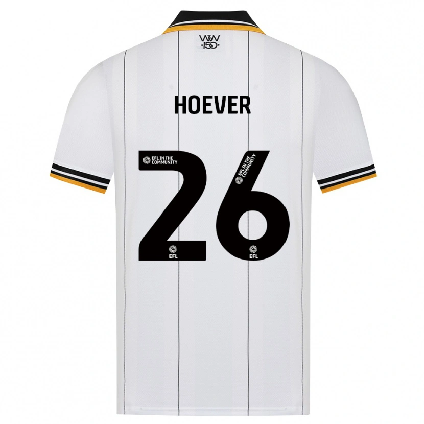 Danxen Donna Maglia Ki-Jana Hoever #26 Arancione Bianco Nero Kit Gara Away 2026/27 Maglietta