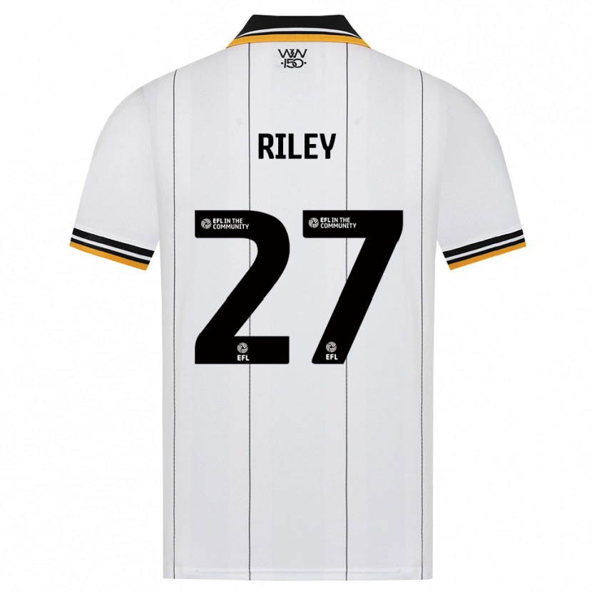 Danxen Donna Maglia Lauren Riley #27 Arancione Bianco Nero Kit Gara Away 2026/27 Maglietta