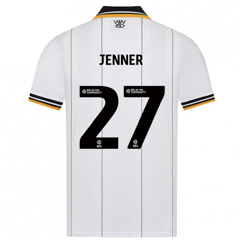 Danxen Donna Maglia Abbi Jenner #27 Arancione Bianco Nero Kit Gara Away 2026/27 Maglietta
