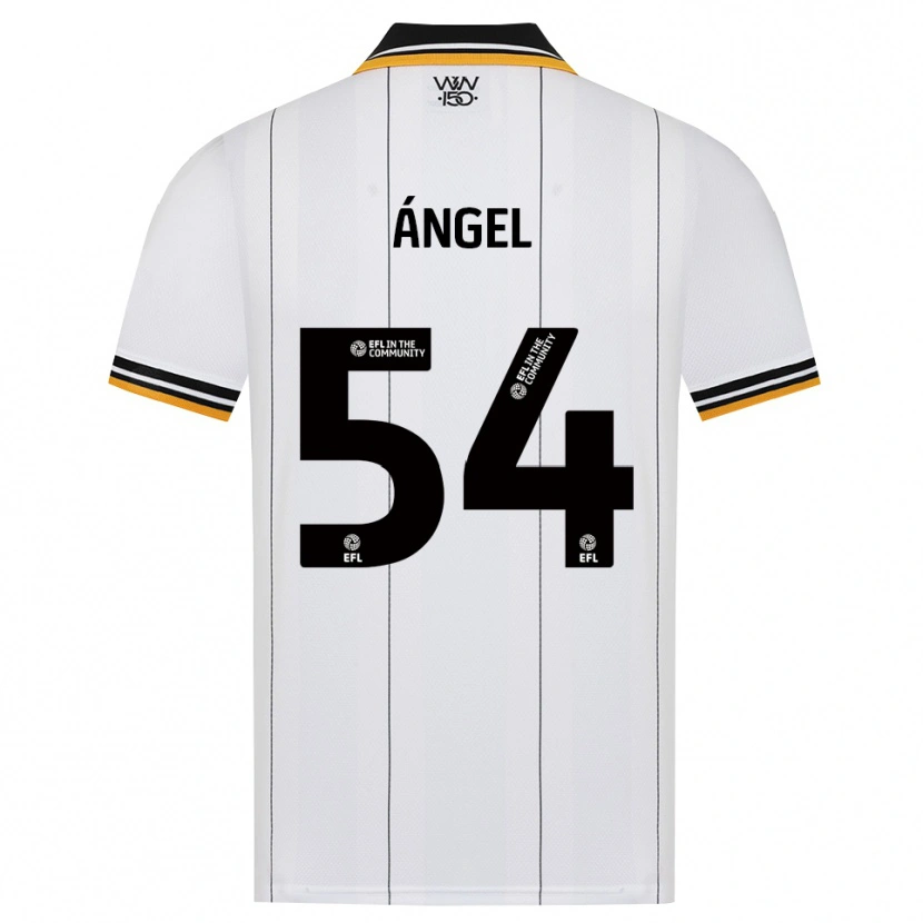 Danxen Donna Maglia Dani Ángel #54 Arancione Bianco Nero Kit Gara Away 2026/27 Maglietta