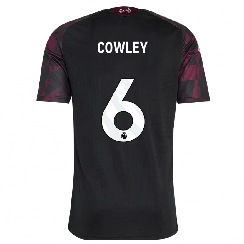 Danxen Donna Maglia Ryan Cowley #6 Bianco Nero Viola Kit Gara Third 2026/27 Maglietta