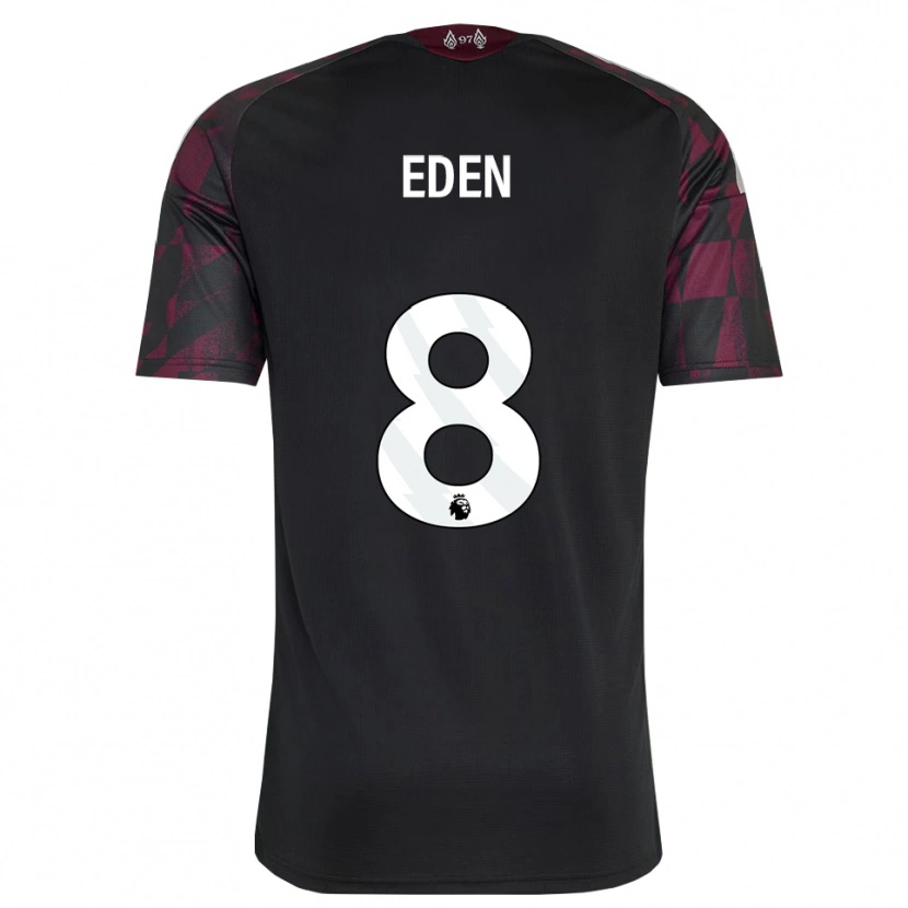 Danxen Donna Maglia Luca Eden #8 Bianco Nero Viola Kit Gara Third 2026/27 Maglietta