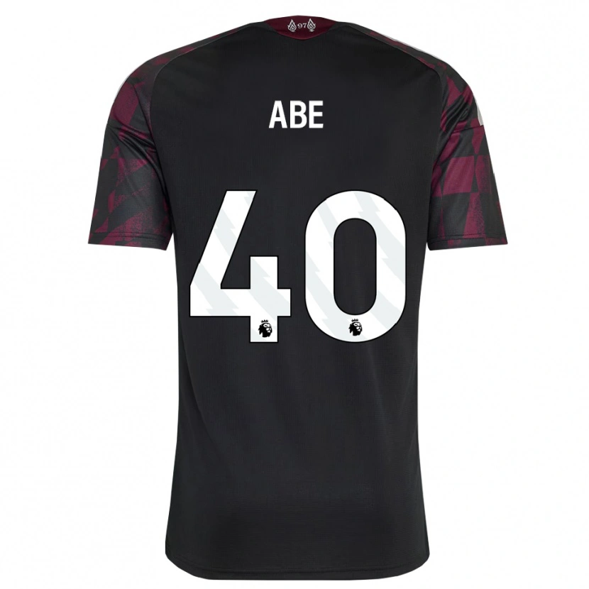 Danxen Donna Maglia Joshua Abe #40 Bianco Nero Viola Kit Gara Third 2026/27 Maglietta