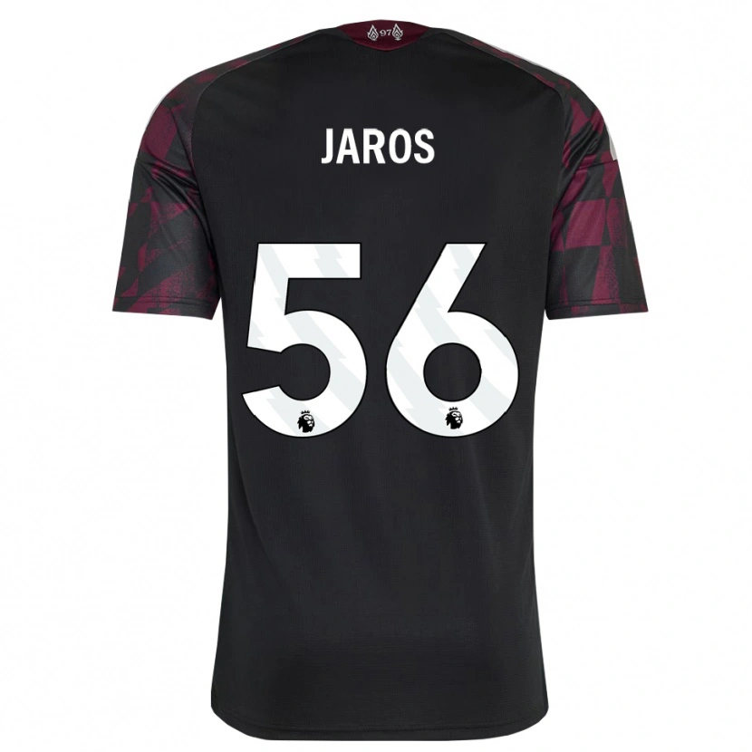 Danxen Donna Maglia Vitezslav Jaros #56 Bianco Nero Viola Kit Gara Third 2026/27 Maglietta