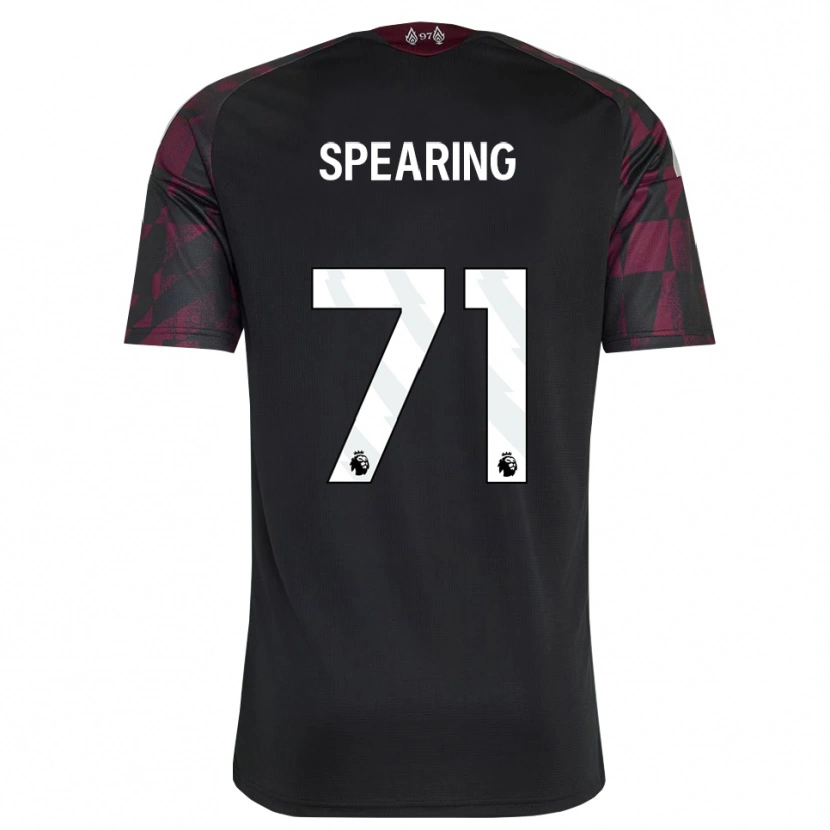 Danxen Donna Maglia Jay Spearing #71 Bianco Nero Viola Kit Gara Third 2026/27 Maglietta
