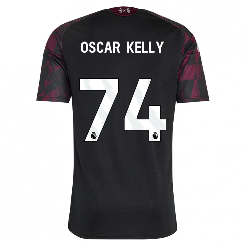 Danxen Donna Maglia Oscar Kelly #74 Bianco Nero Viola Kit Gara Third 2026/27 Maglietta