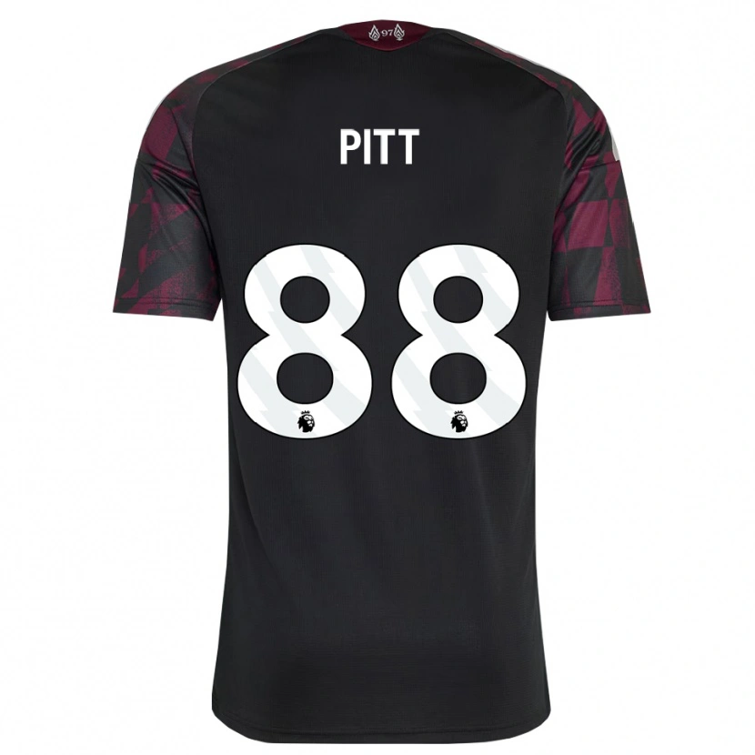 Danxen Donna Maglia Lucas Pitt #88 Bianco Nero Viola Kit Gara Third 2026/27 Maglietta