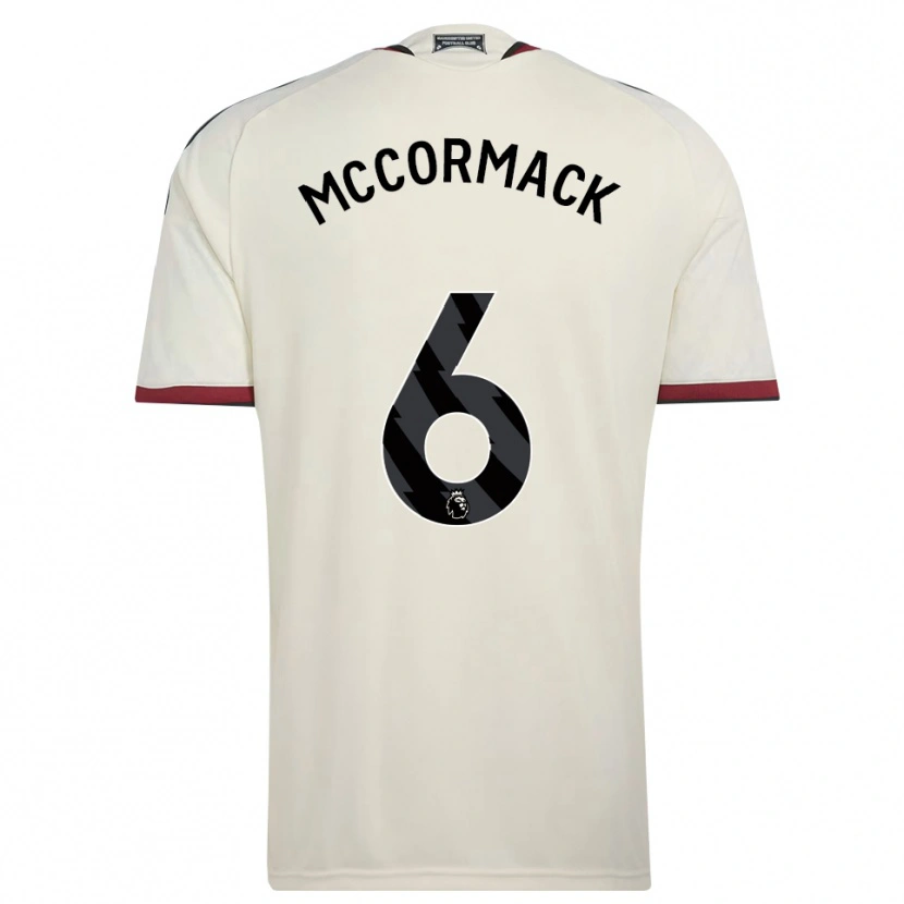 Danxen Donna Maglia Rafe Mccormack #6 Beige Nero Rosso Kit Gara Third 2026/27 Maglietta