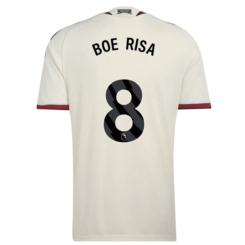 Danxen Donna Maglia Vilde Boe Risa #8 Beige Nero Rosso Kit Gara Third 2026/27 Maglietta
