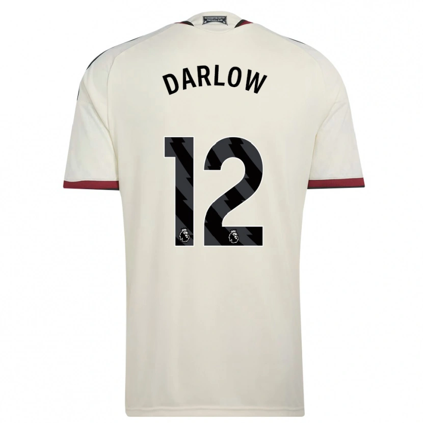Danxen Donna Maglia Karl Darlow #12 Beige Nero Rosso Kit Gara Third 2026/27 Maglietta