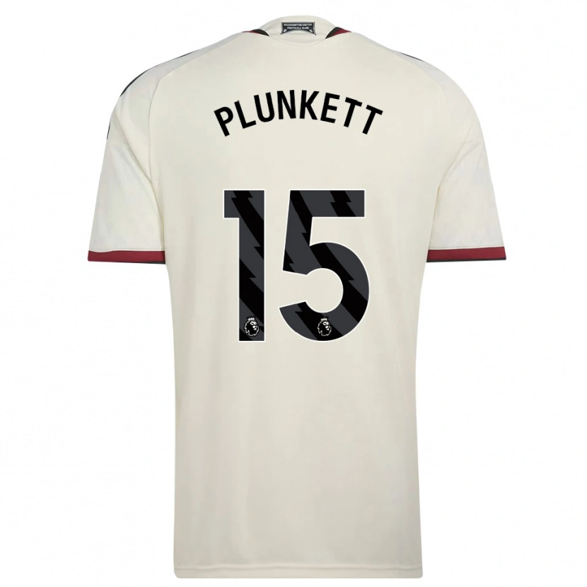 Danxen Donna Maglia Dante Plunkett #15 Beige Nero Rosso Kit Gara Third 2026/27 Maglietta