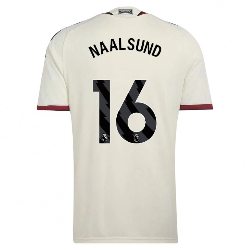 Danxen Donna Maglia Lisa Naalsund #16 Beige Nero Rosso Kit Gara Third 2026/27 Maglietta