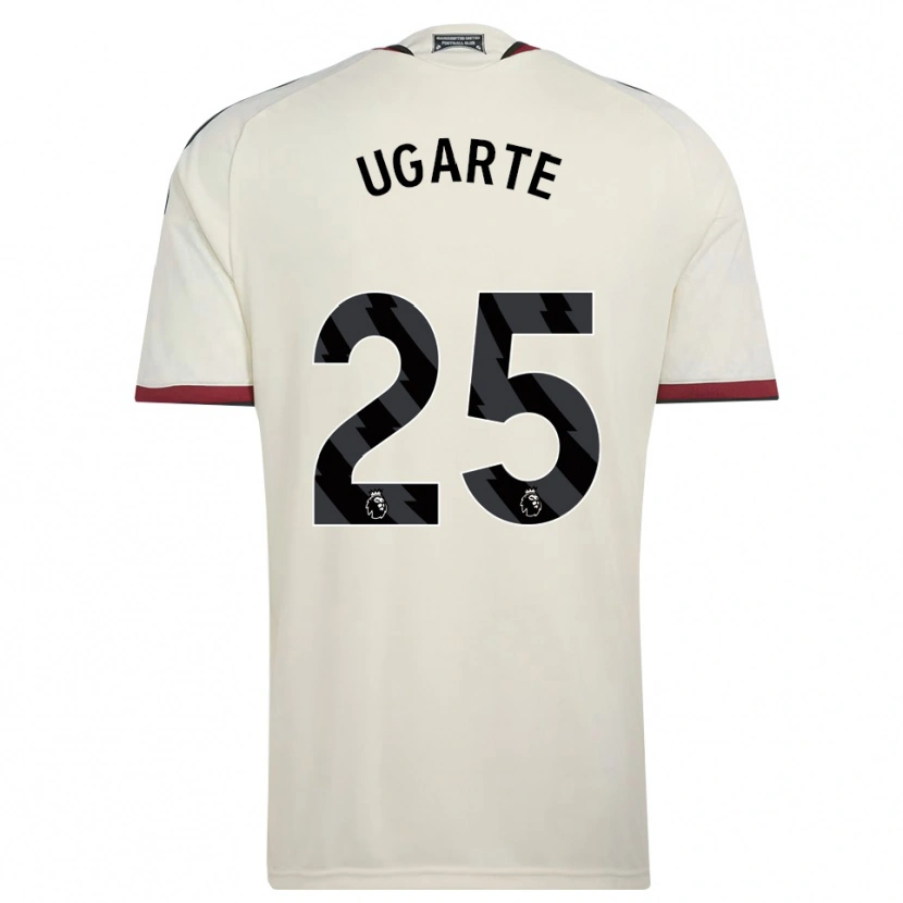 Danxen Donna Maglia Manuel Ugarte #25 Beige Nero Rosso Kit Gara Third 2026/27 Maglietta