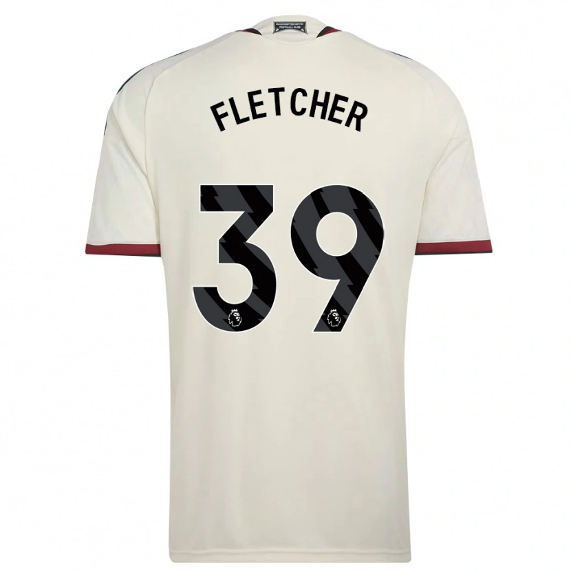 Danxen Donna Maglia Tyler Fletcher #39 Beige Nero Rosso Kit Gara Third 2026/27 Maglietta