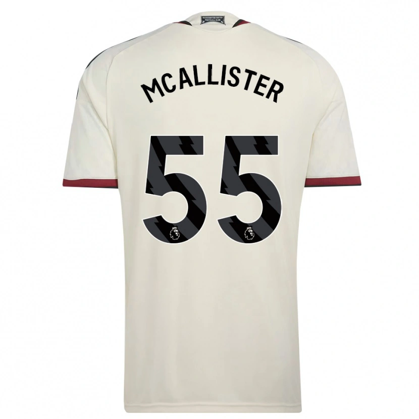 Danxen Donna Maglia Finley Mcallister #55 Beige Nero Rosso Kit Gara Third 2026/27 Maglietta